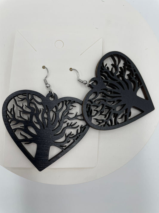 Tree of Life Earrings, Hypoallergenic Stainless Steel