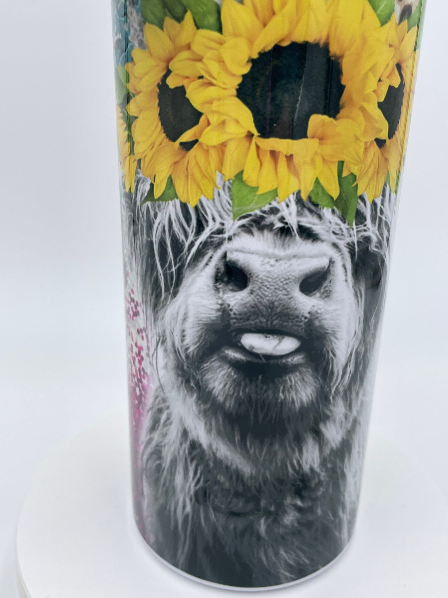 Scottish Highlands Cow Tumbler, 20oz Stainless Steel