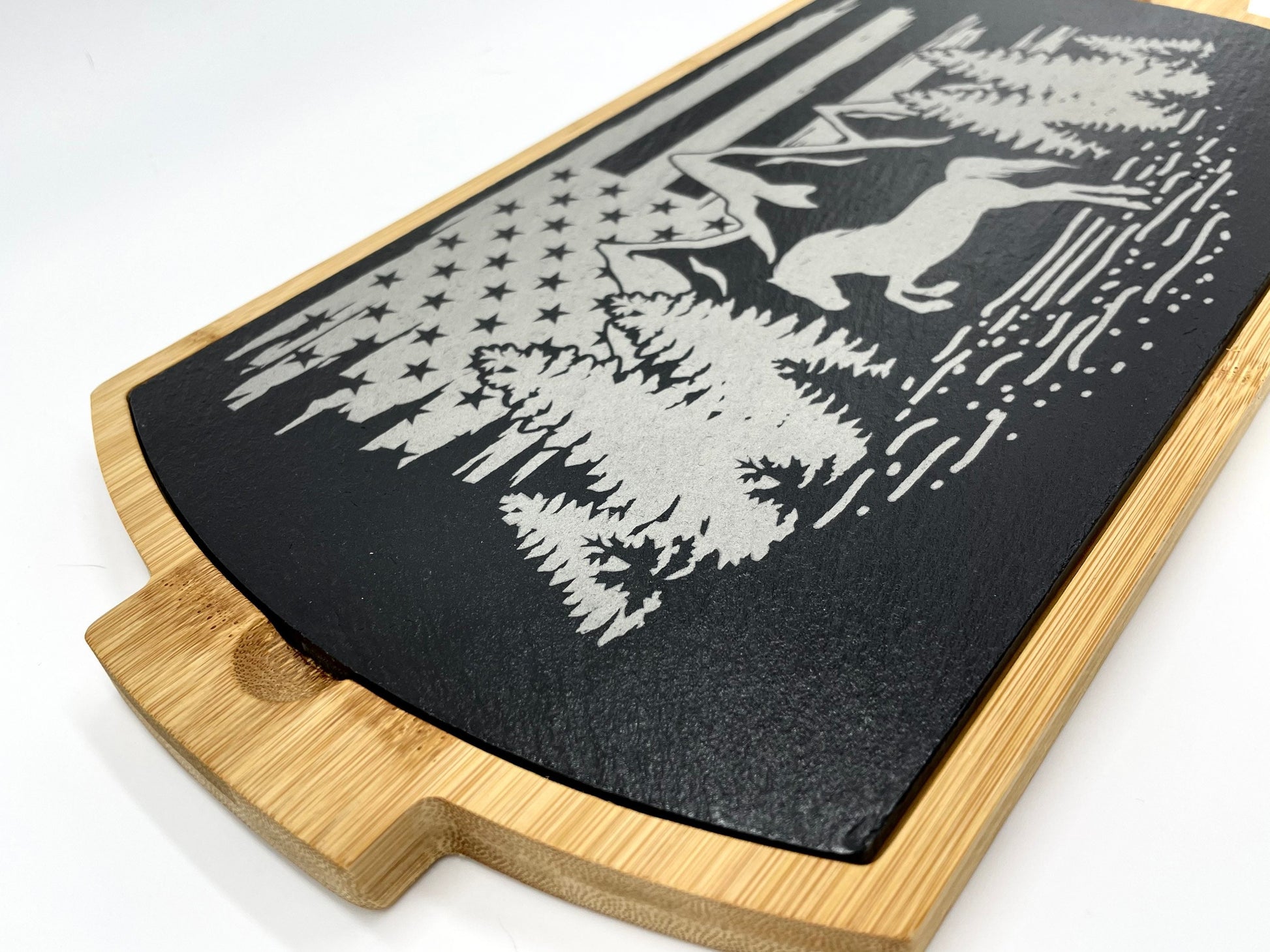 Engraved Slate Charcuterie Board, Serving Platter