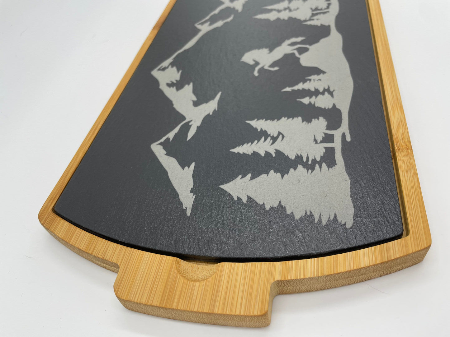 Engraved Slate Charcuterie Board, Serving Platter