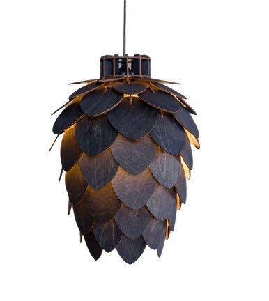 Unique Wooden Pinecone, Hop Pendant Lamp,  Chandelier, Floor Lamp