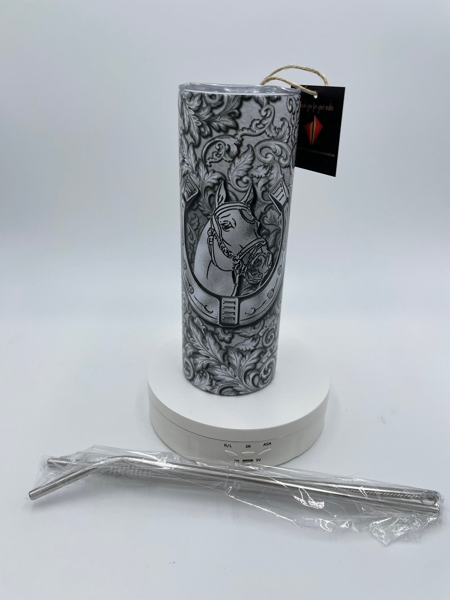 Horse Tumbler, 20oz Stainless Steel