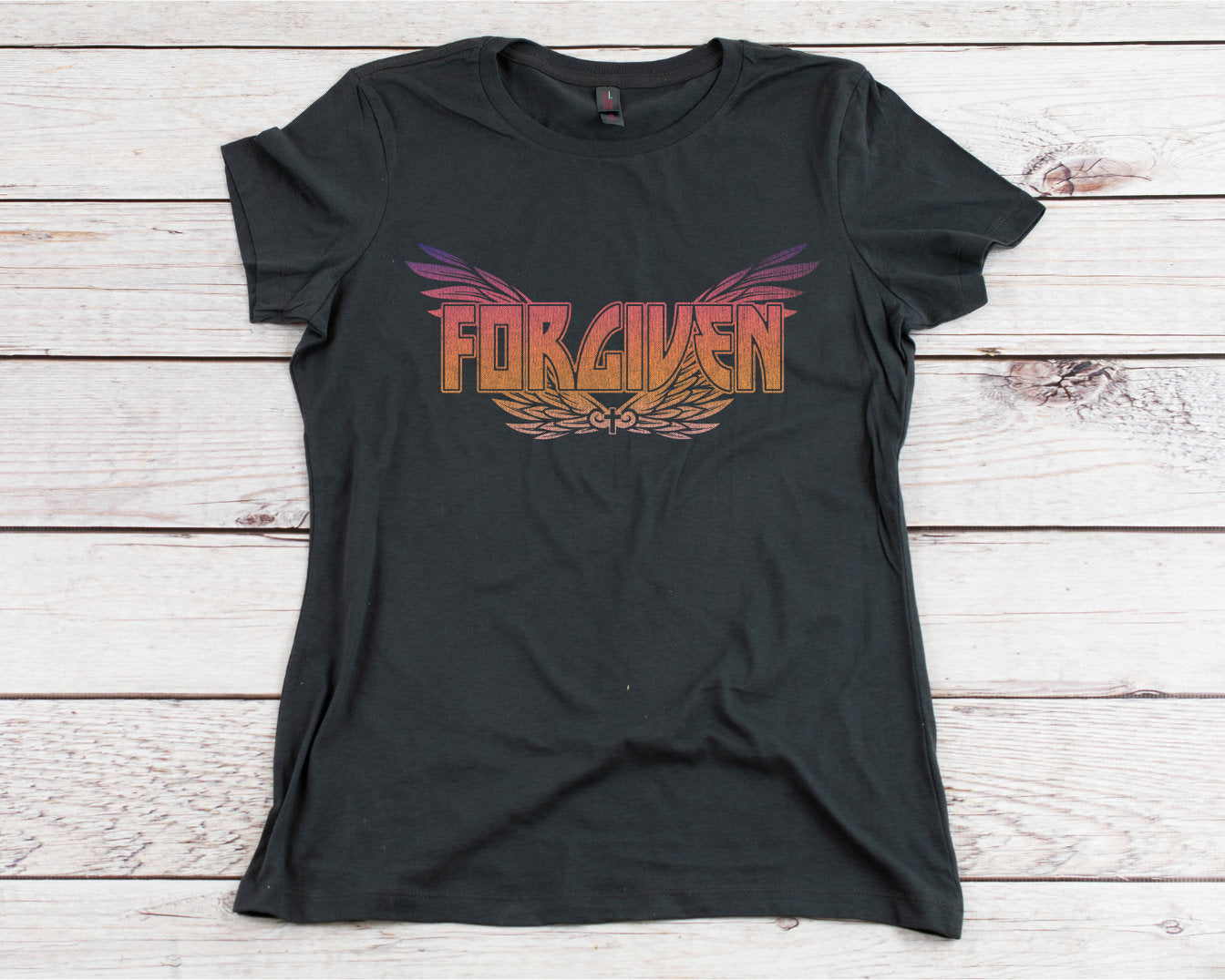 Forgiven Christian Tee, Cotton, Adult Tee