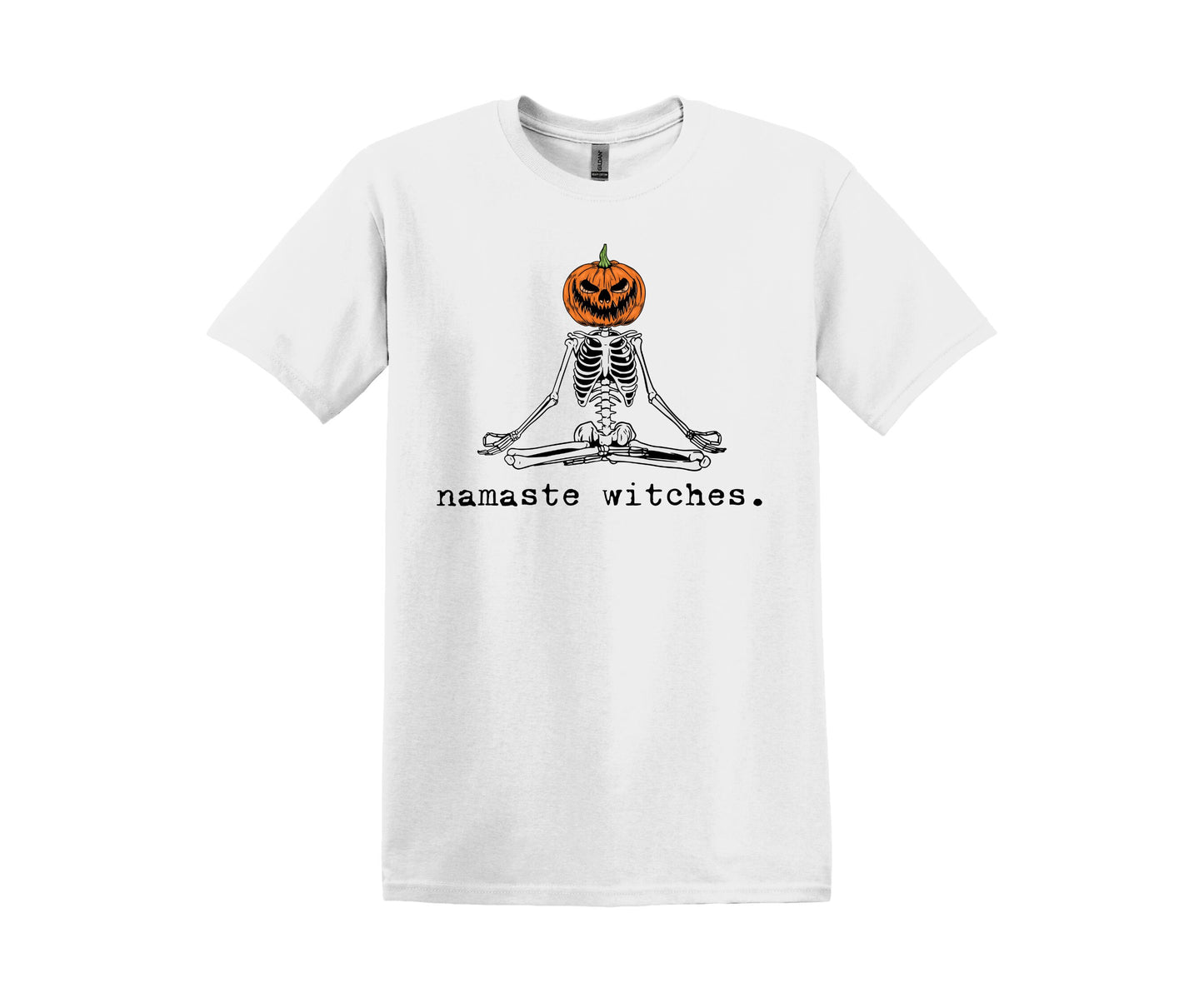 Namaste Witches; Long Sleeve & Short Sleeve Cotton Shirt, Adult Tee