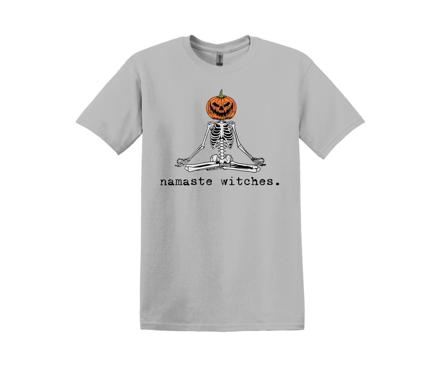 Namaste Witches; Long Sleeve & Short Sleeve Cotton Shirt, Adult Tee