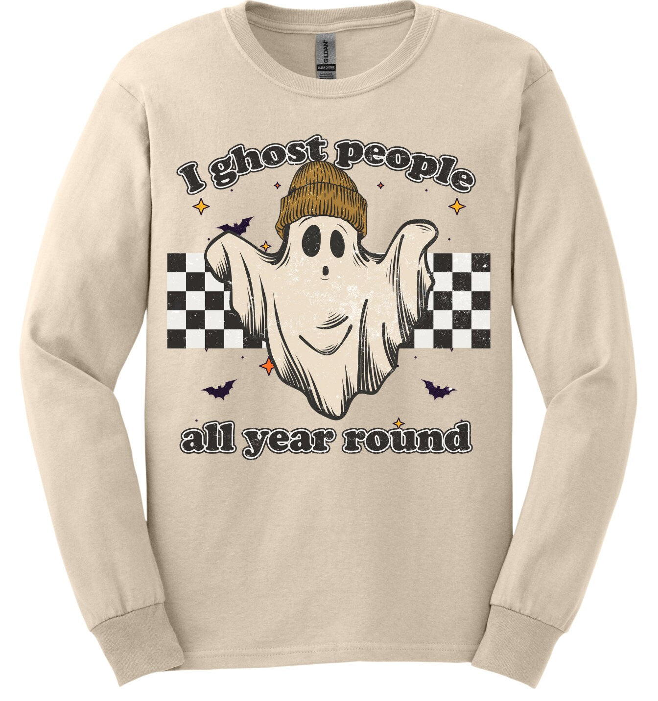 I Ghost People, Long Sleeve and Short Sleeve Cotton Shirt, Adult Tee