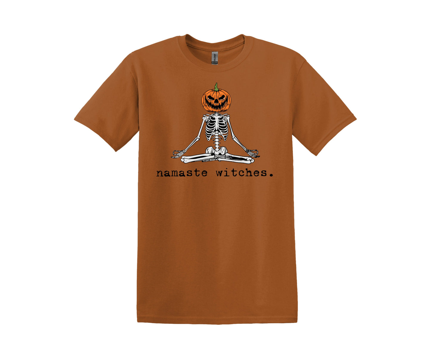 Namaste Witches; Long Sleeve & Short Sleeve Cotton Shirt, Adult Tee