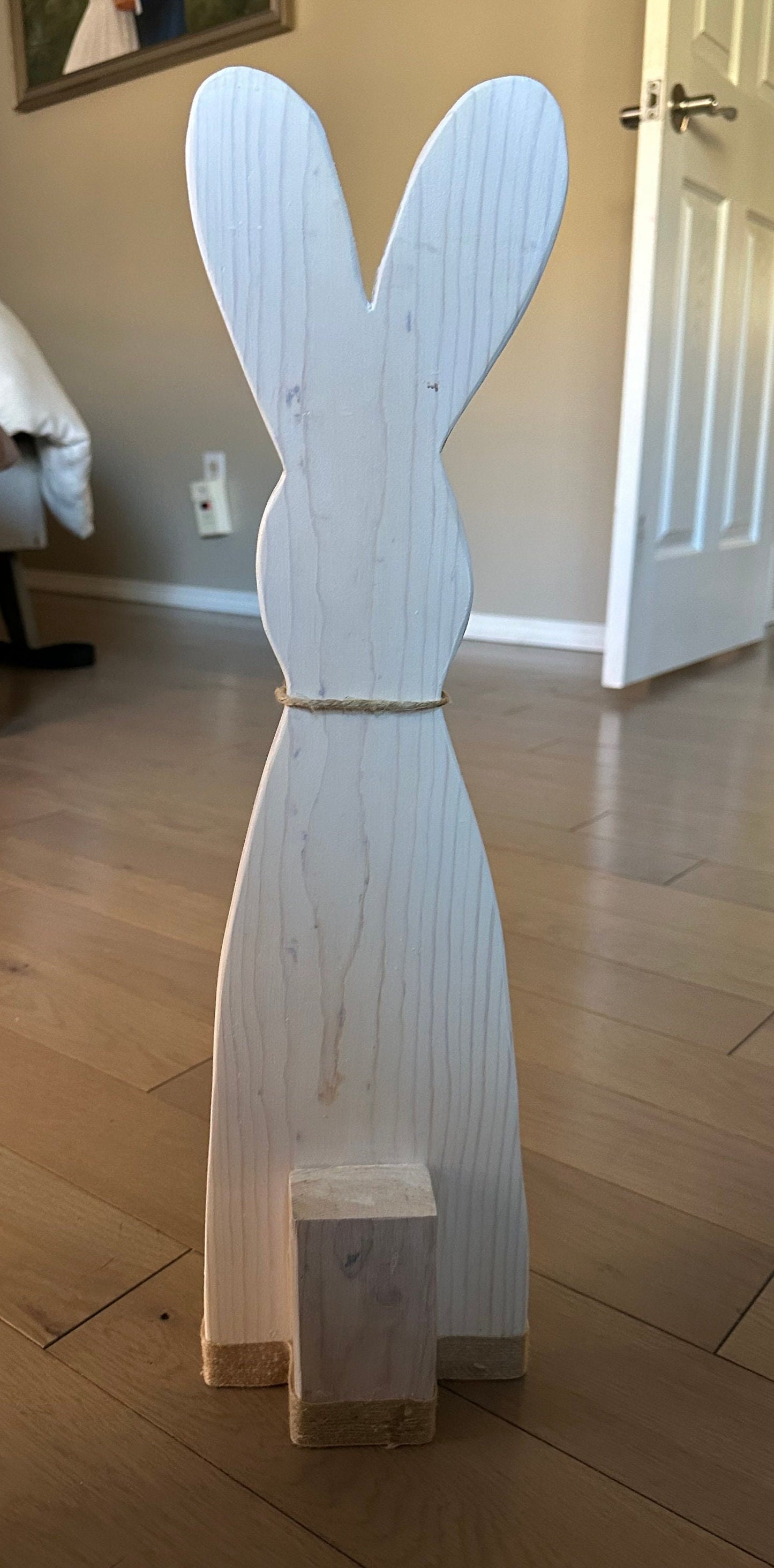 Easter Bunny Porch Decor, Solid Pine