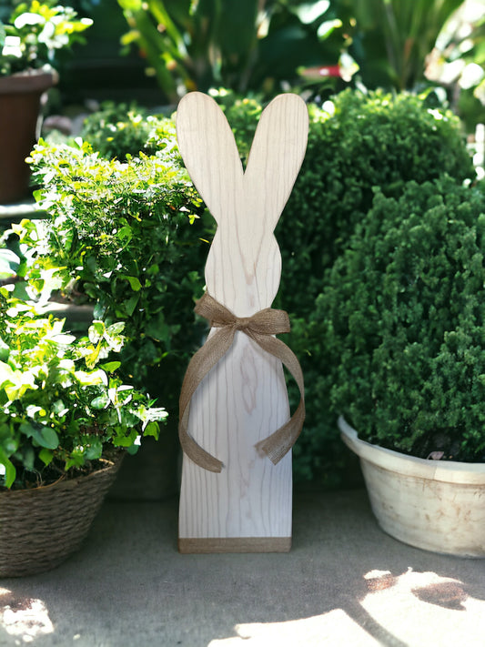 Easter Bunny Porch Decor, Solid Pine