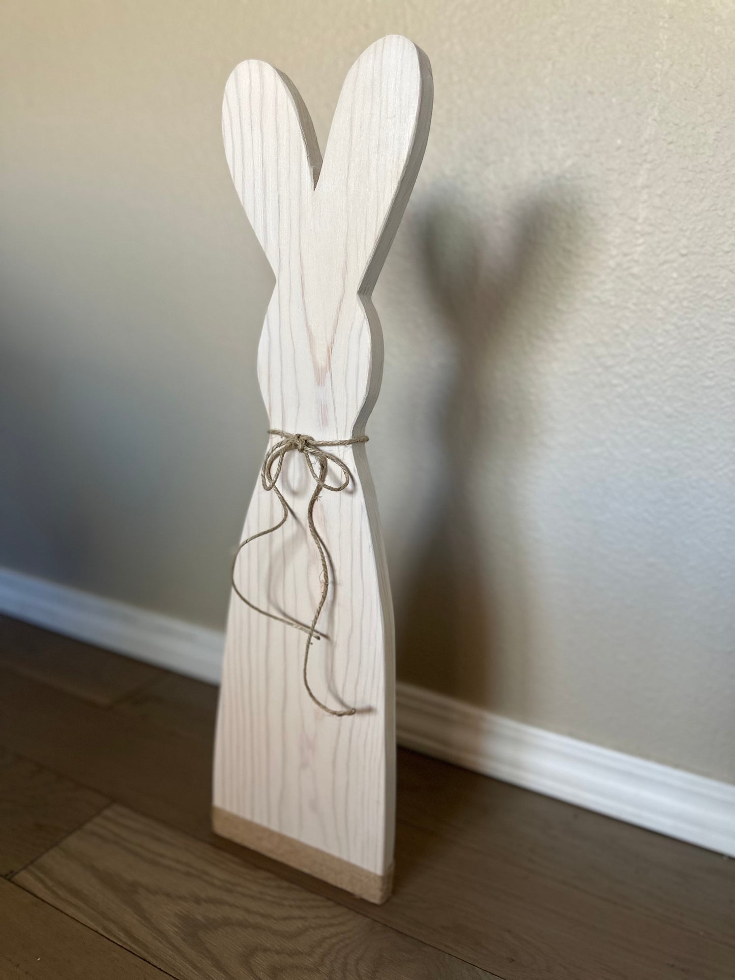 Easter Bunny Porch Decor, Solid Pine