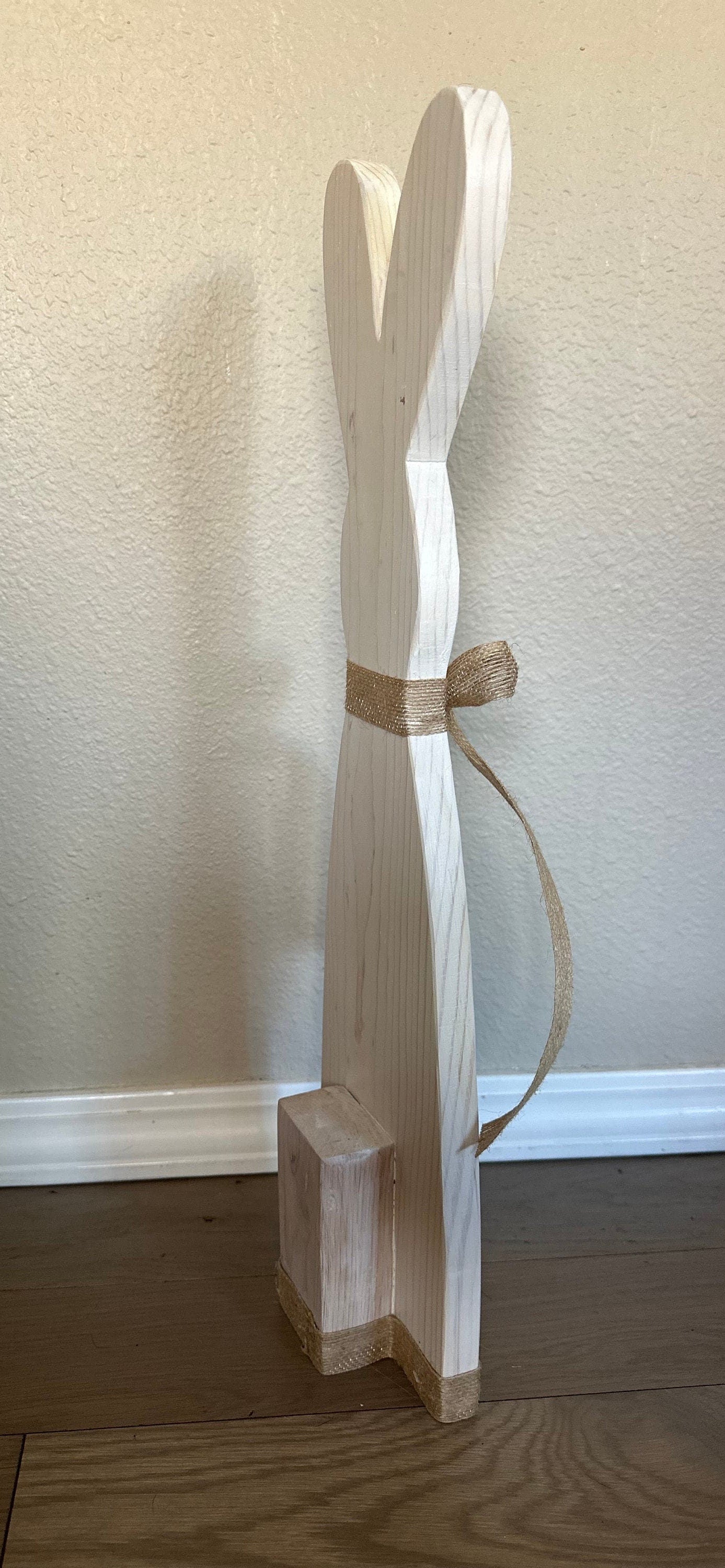 Easter Bunny Porch Decor, Solid Pine