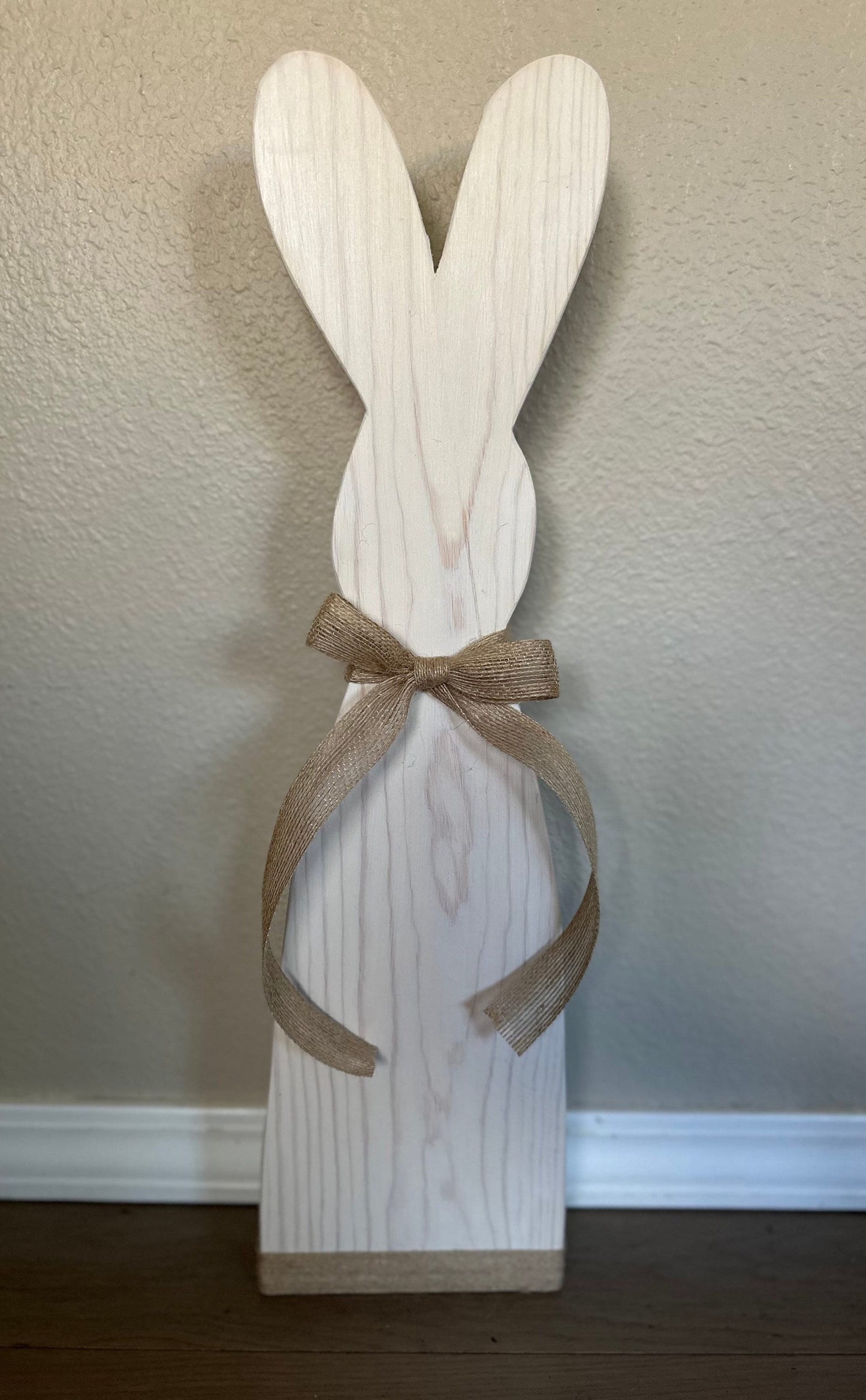 Easter Bunny Porch Decor, Solid Pine