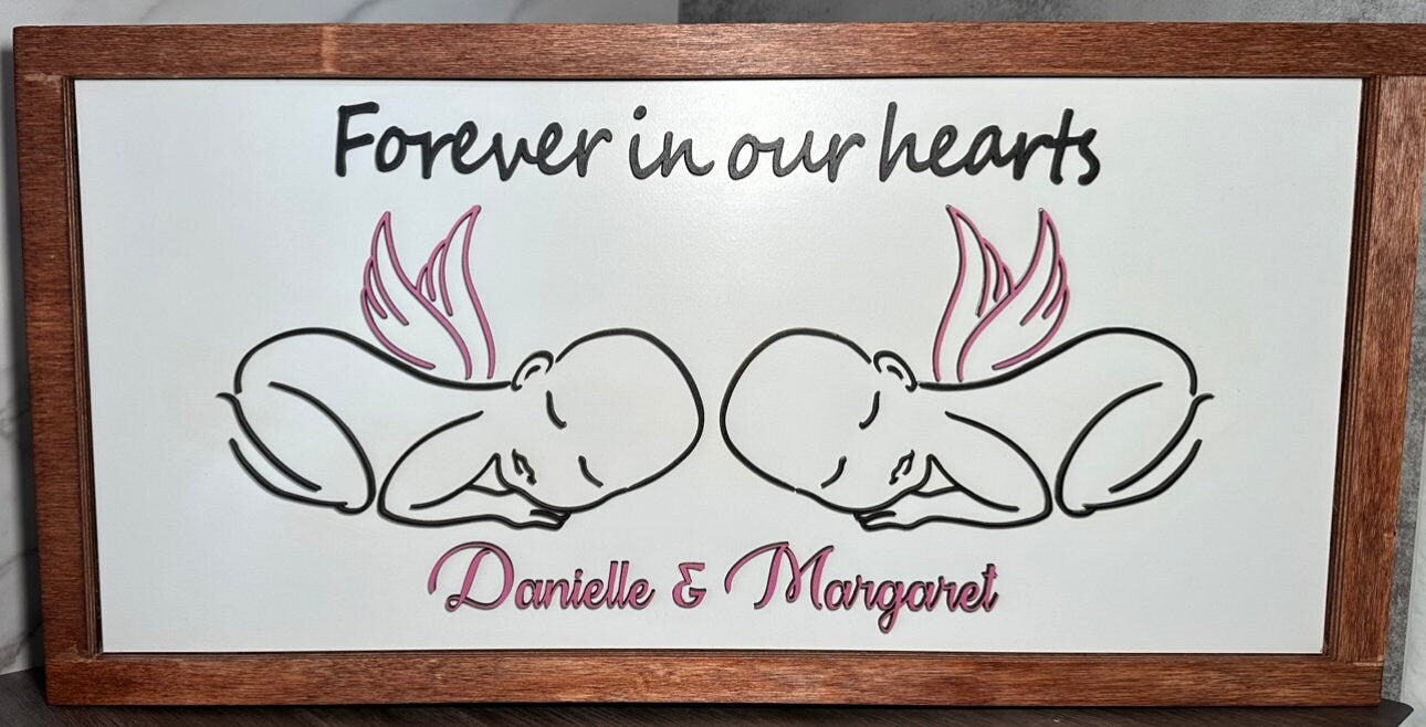 Angel Baby Memorial Wall Hanging