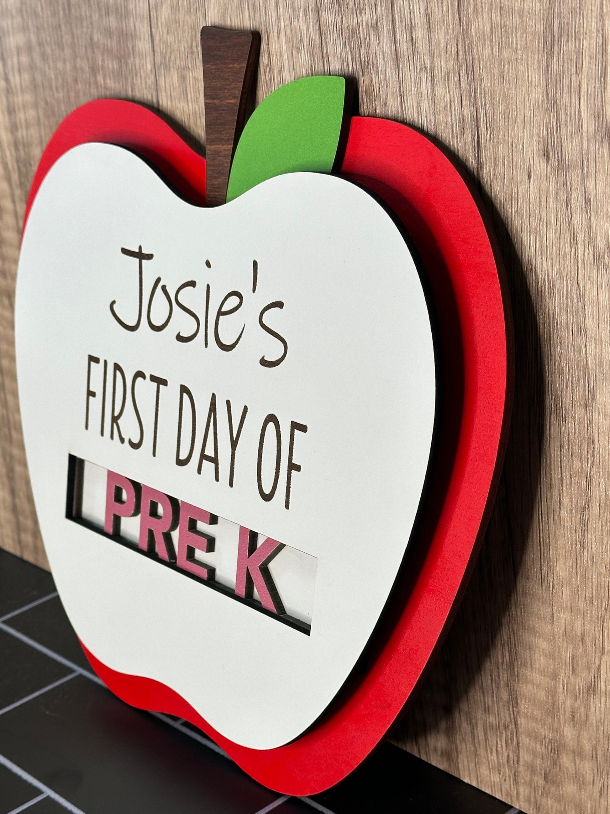 Back to School Sign, Photo Prop Sign for Kids