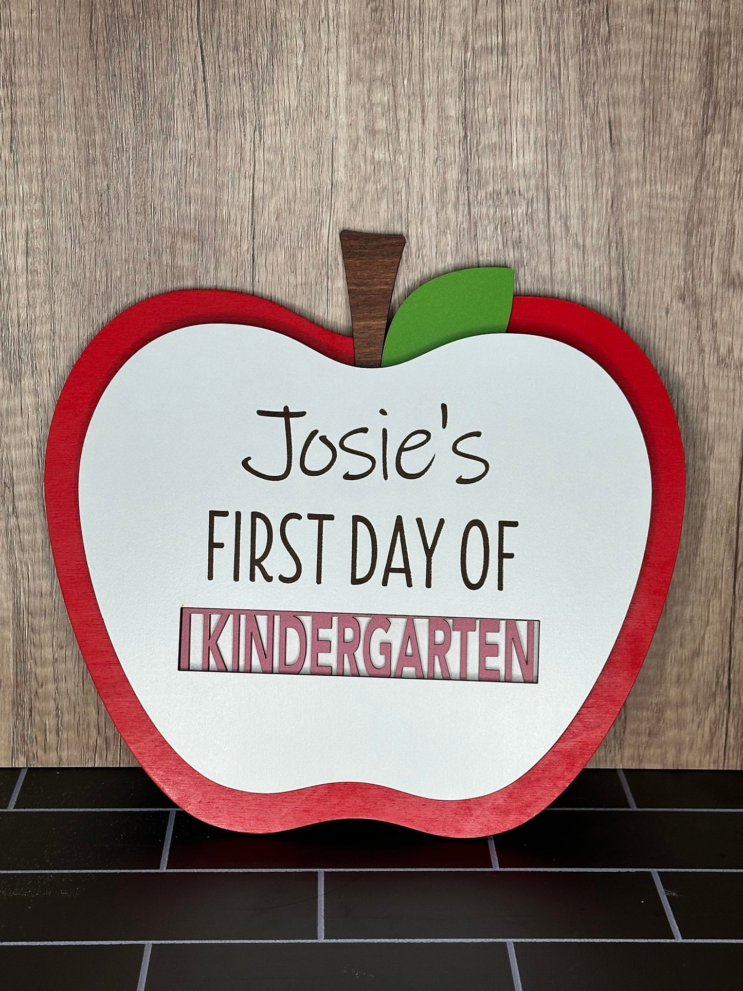 Back to School Sign, Photo Prop Sign for Kids