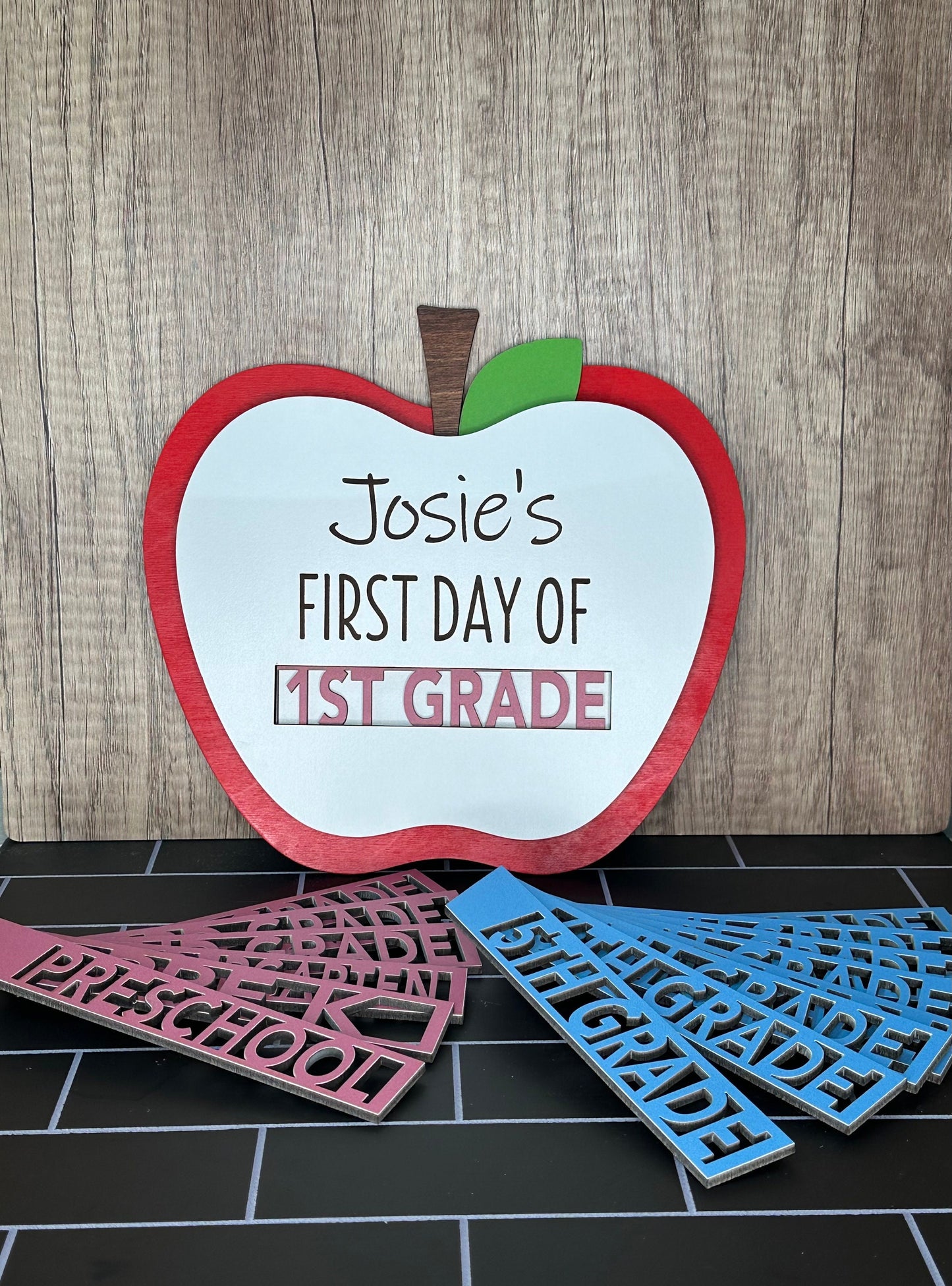 Back to School Sign, Photo Prop Sign for Kids