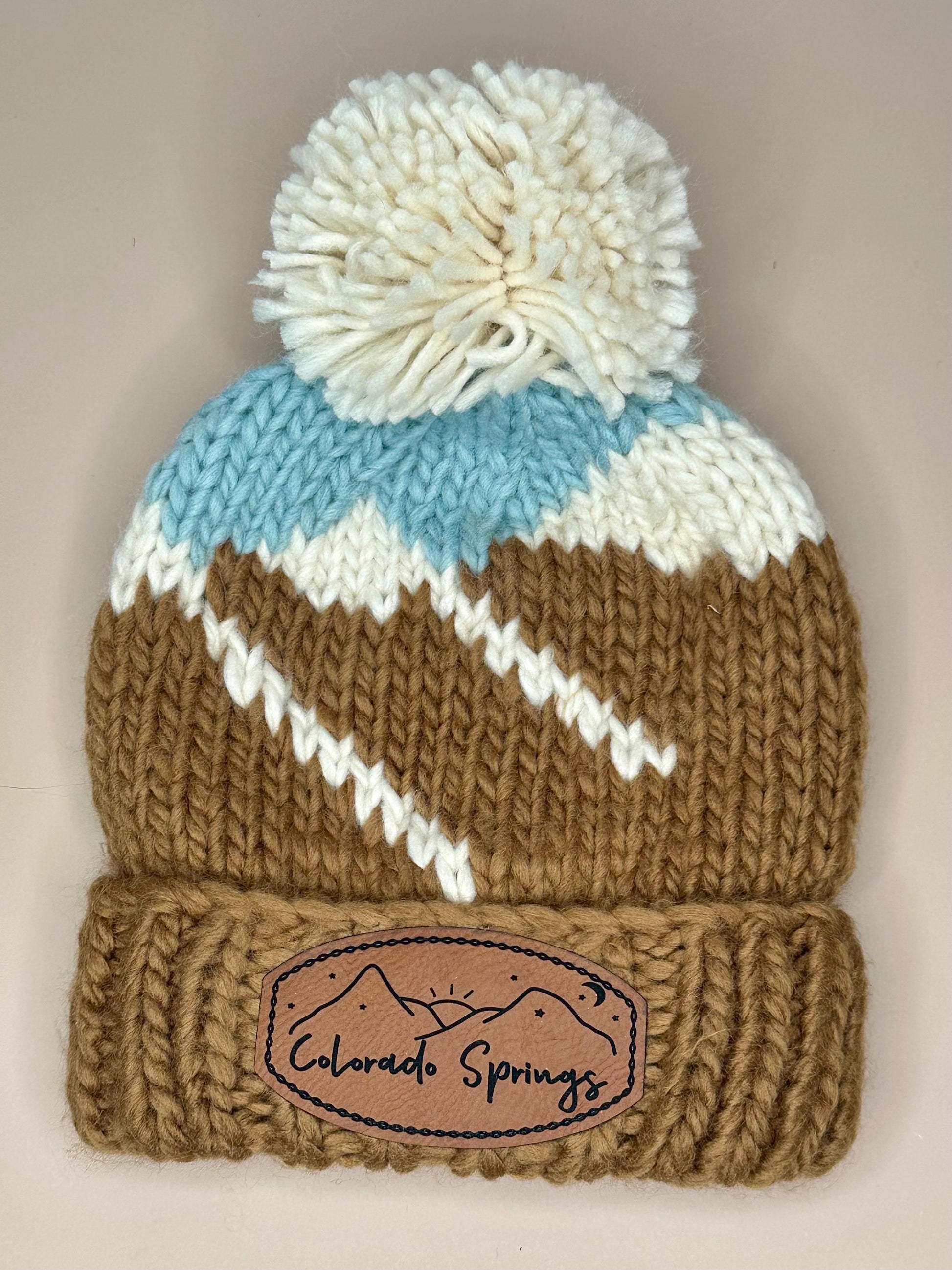 Infant and Toddler Beanies, Colorado Springs Beanies for Children, Baby Beanies, Custom Designed patches available